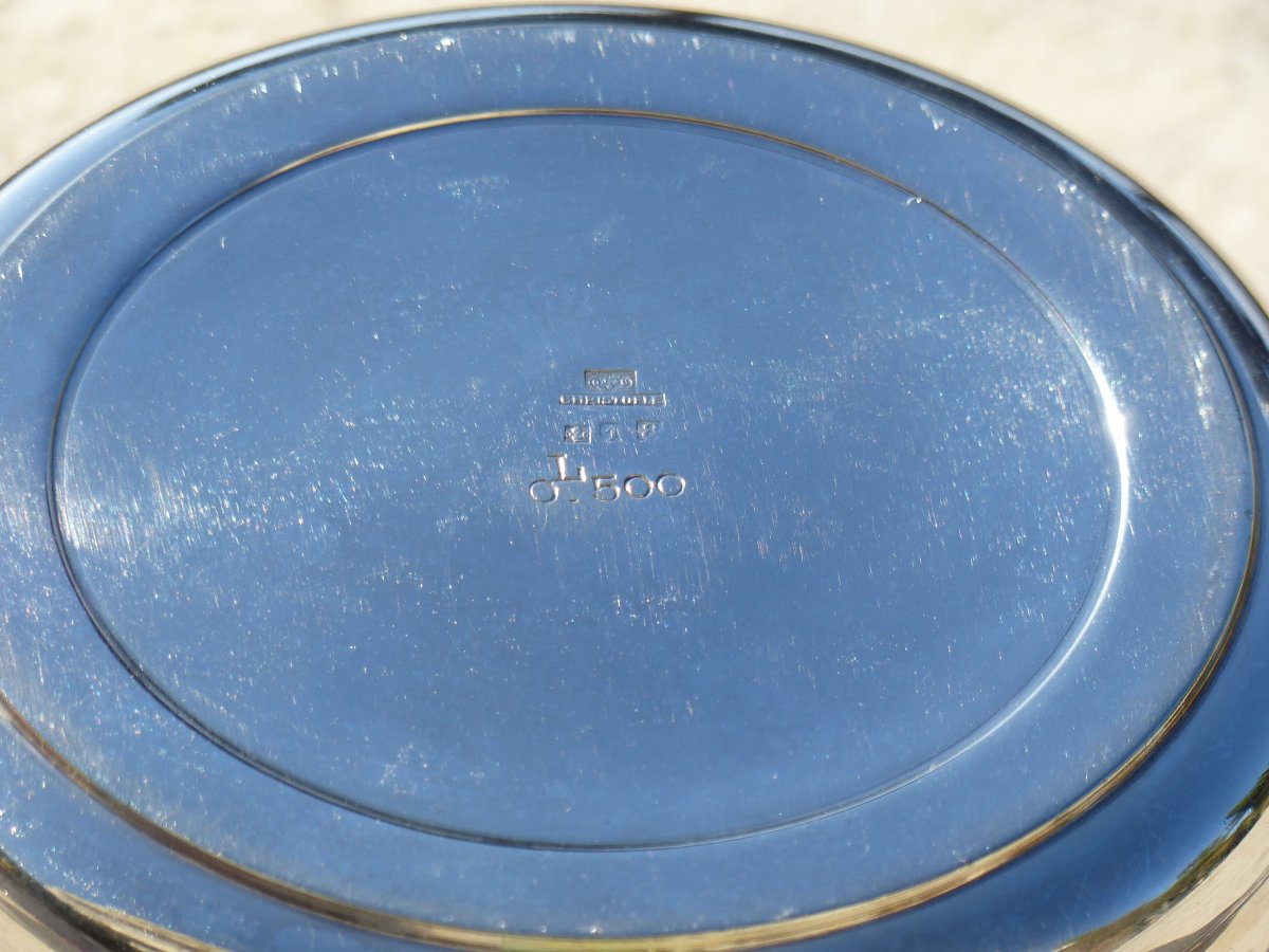 Christofle Ondulation Art Deco Tea Service 1935 Luc Lanel-photo-1