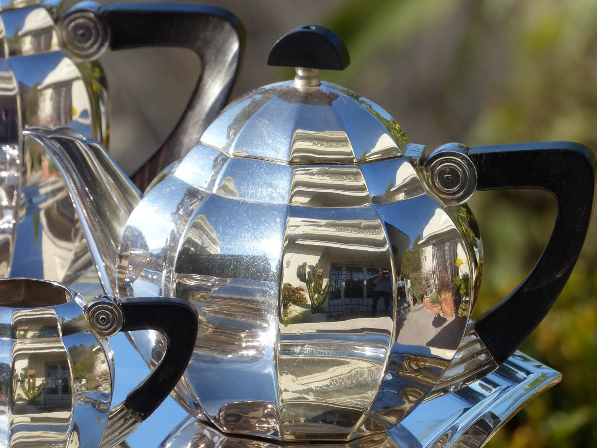 Service à Thé & Café Christofle Art Déco 1930-photo-1