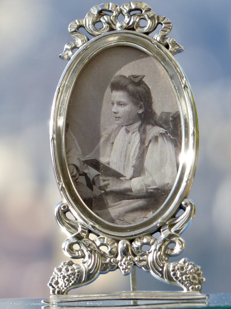 Photo Holder W.m.f. Art Nouveau 1900 -photo-3