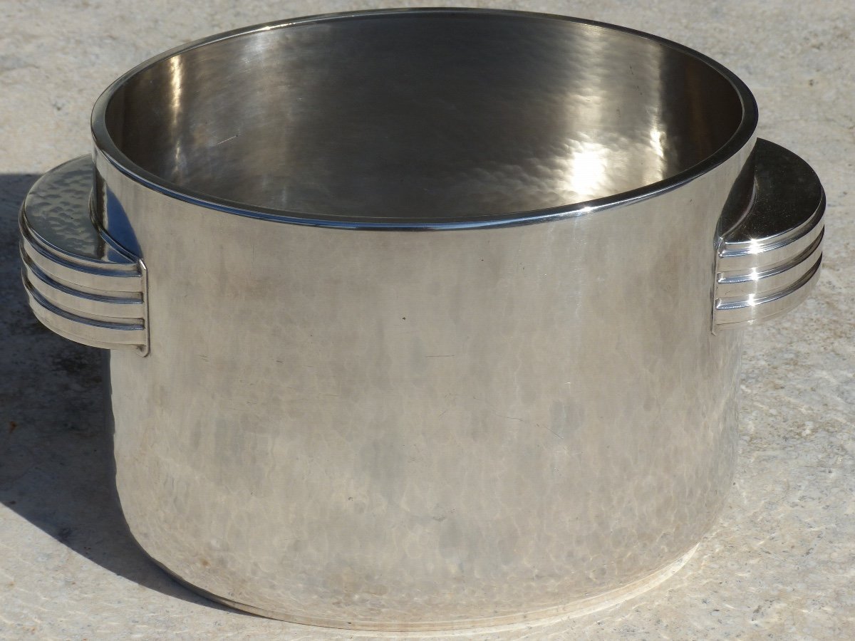 Double Art Deco Champagne Bucket-photo-4