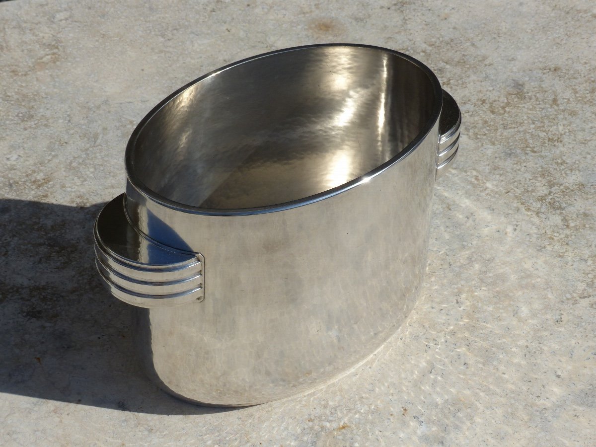 Double Art Deco Champagne Bucket-photo-2