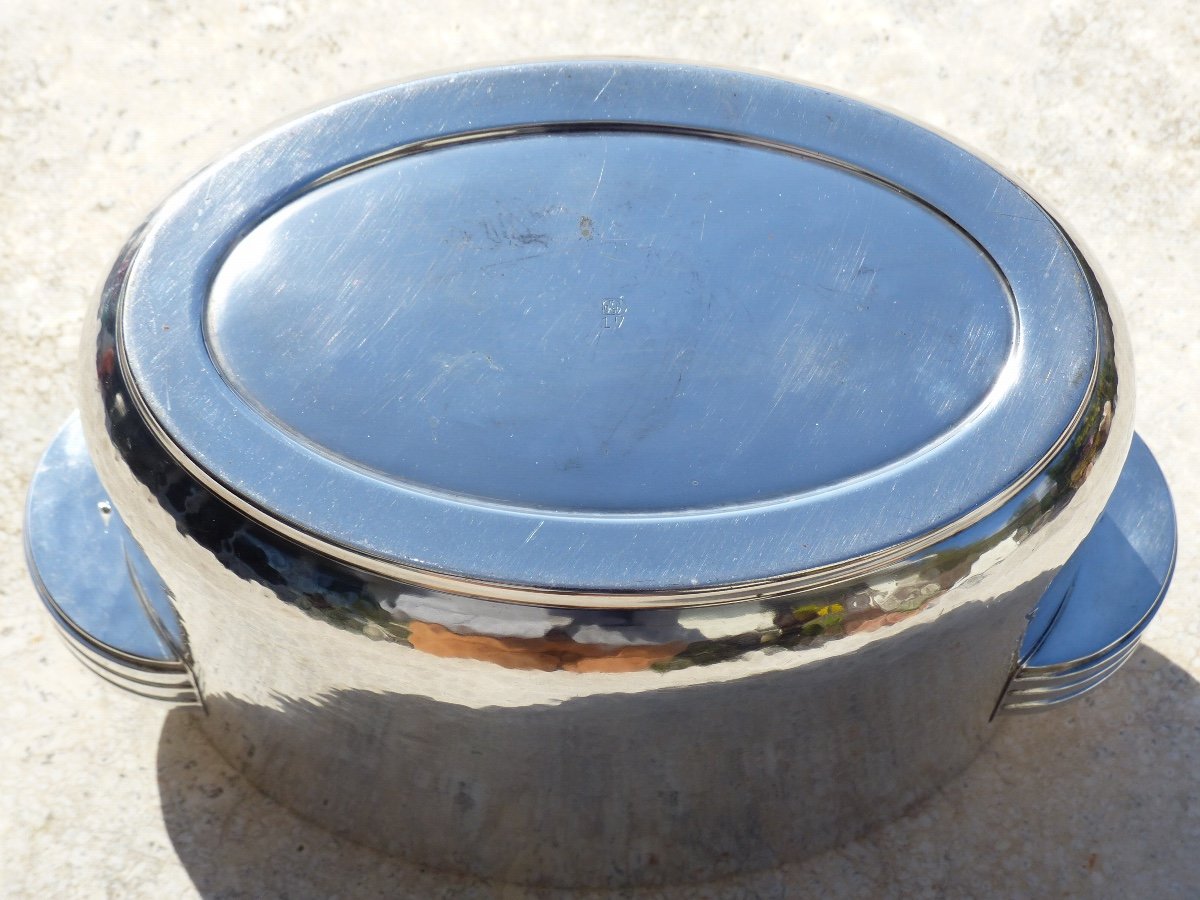 Double Art Deco Champagne Bucket-photo-5