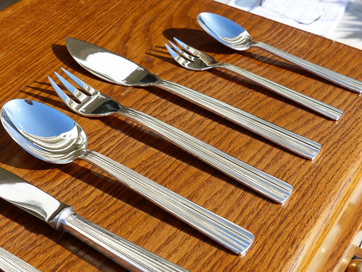 Cutlery Ondulation Christofle Fjerdingstad-photo-2