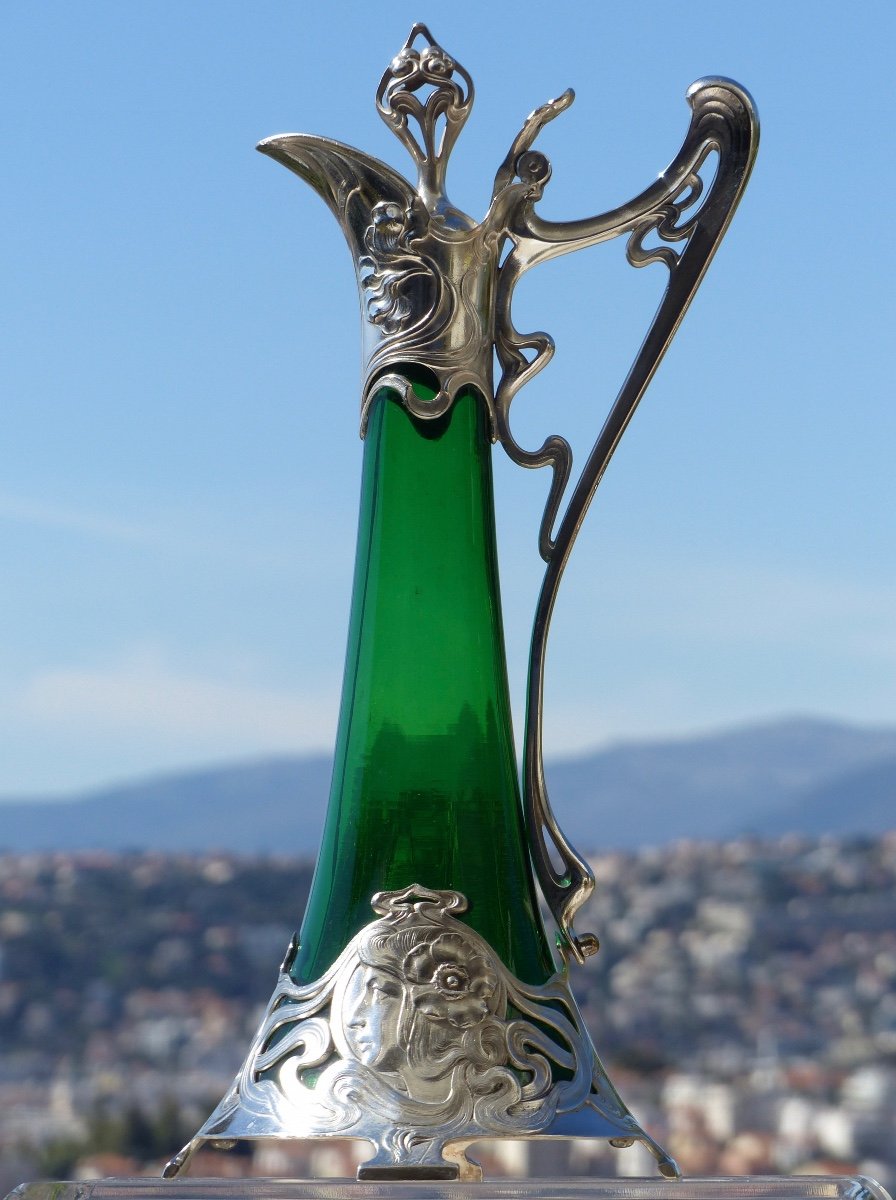 Grande Aiguière W.m.f. Art Nouveau -photo-2