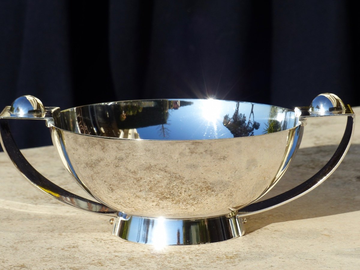 Coupe Fjerdingstad Art Deco Christofle -photo-6