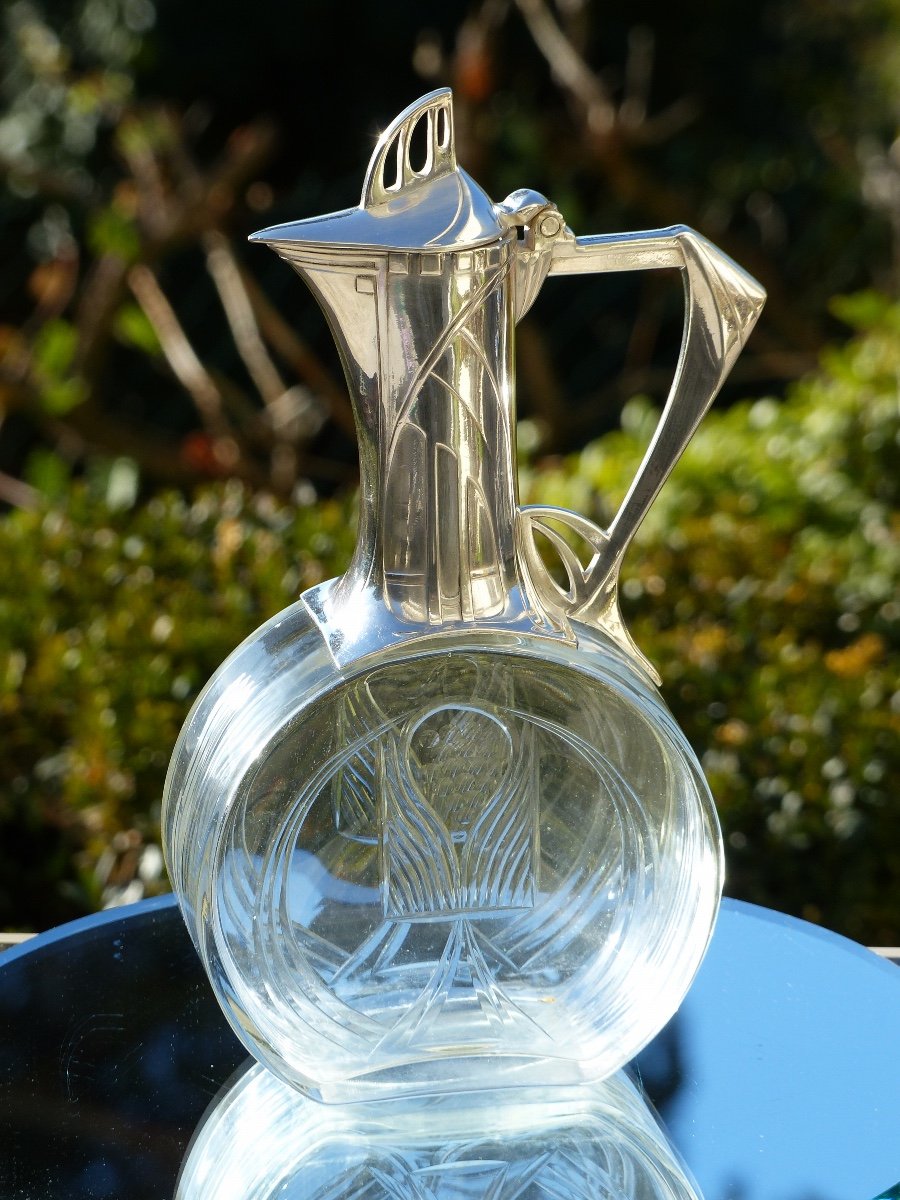 Aiguière  Art Nouveau Secession W.m.f.-photo-2