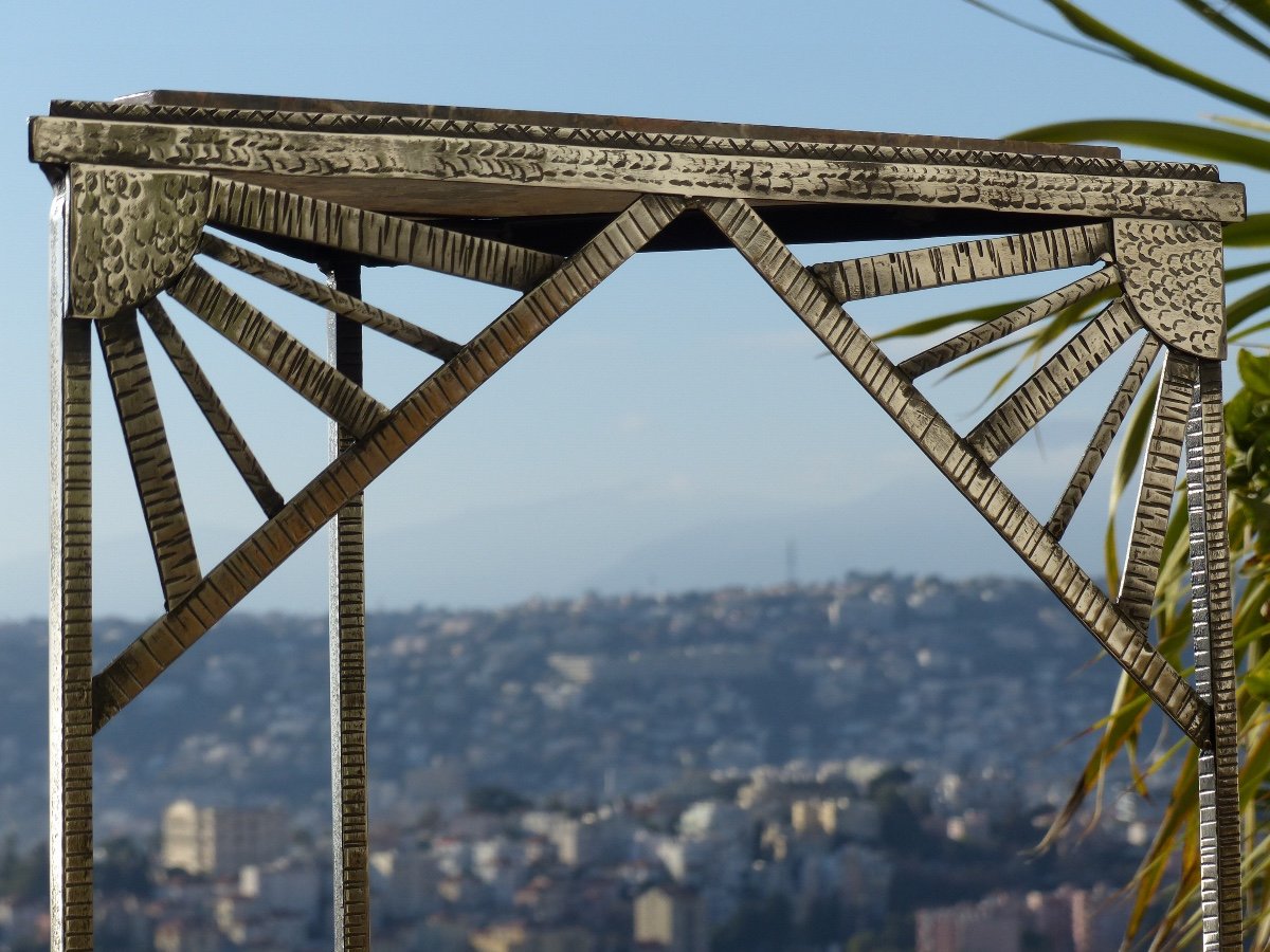 Console Art Deco d'Angle -photo-3