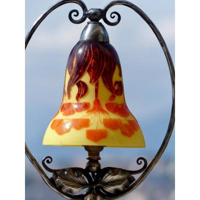 Lampe Le Verre Français Schneider 