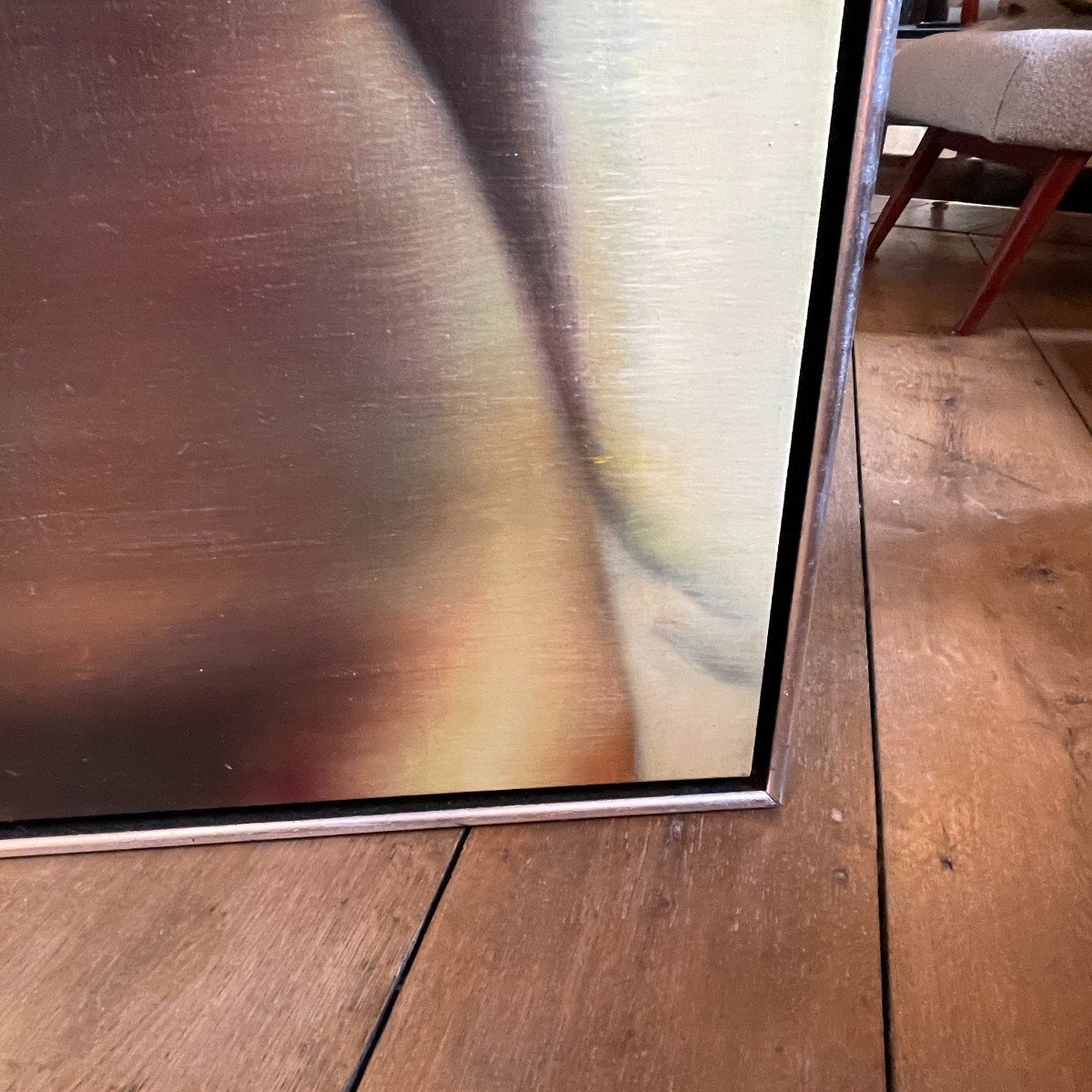 Mackowiak Erwin " Nu 1972 " Pop'art Belge, Tableau / Peinture / Huile Sur Toile-photo-2