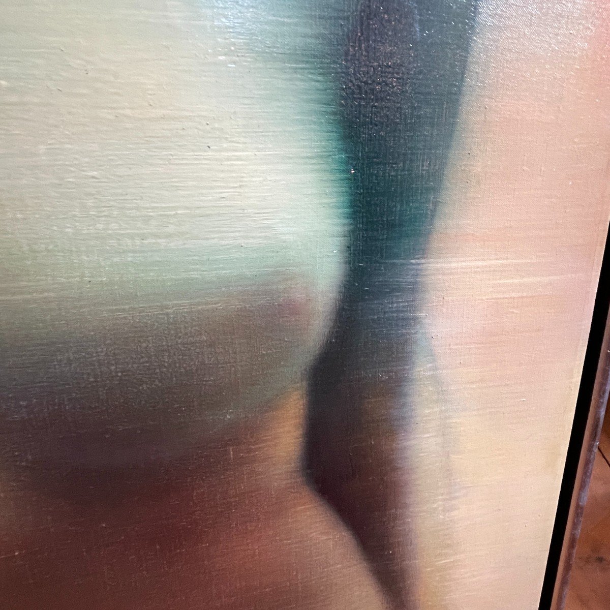 Mackowiak Erwin " Nu 1972 " Pop'art Belge, Tableau / Peinture / Huile Sur Toile-photo-4