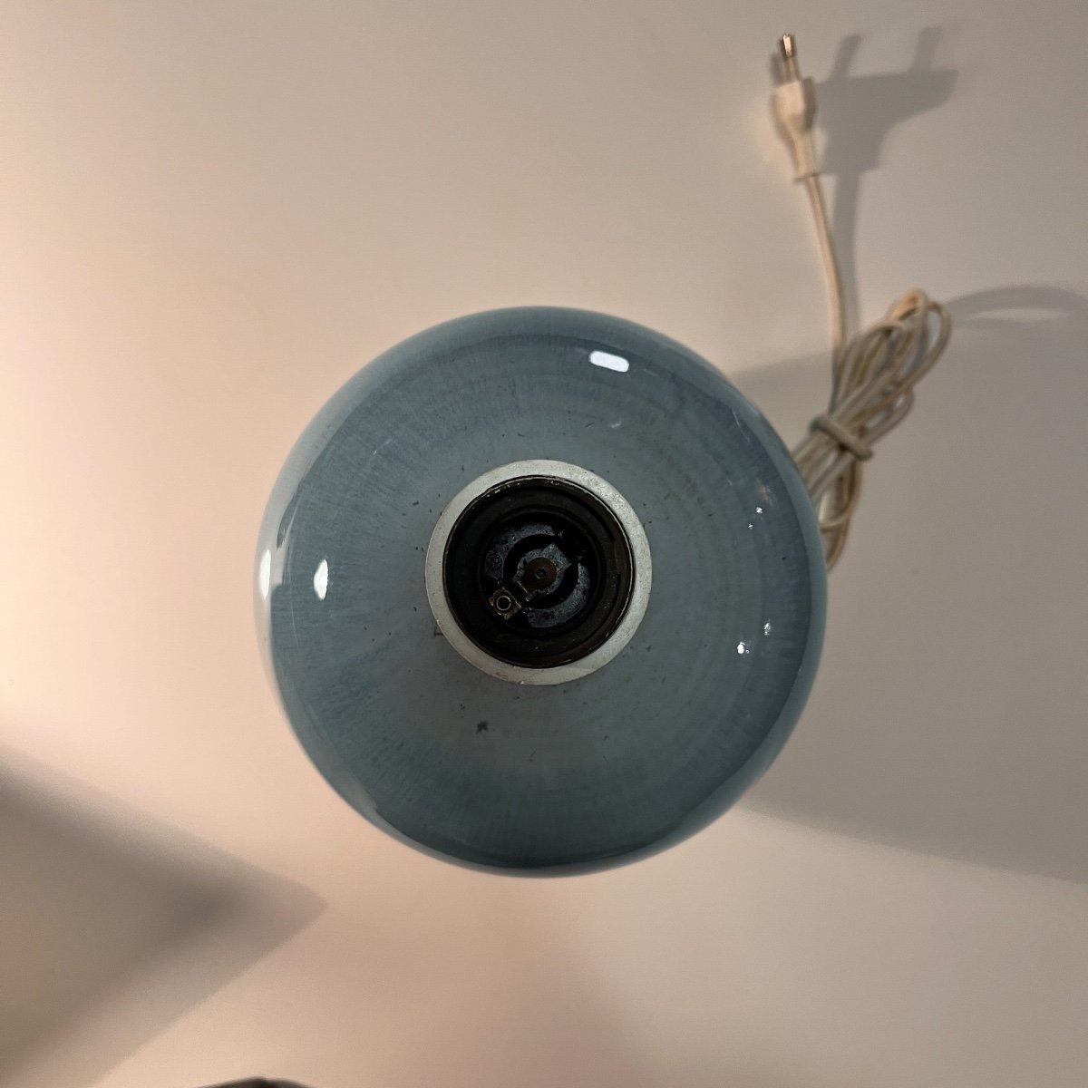 Antonio Lampecco, Pied De Lampe En Céramique, Ca 1980-photo-3