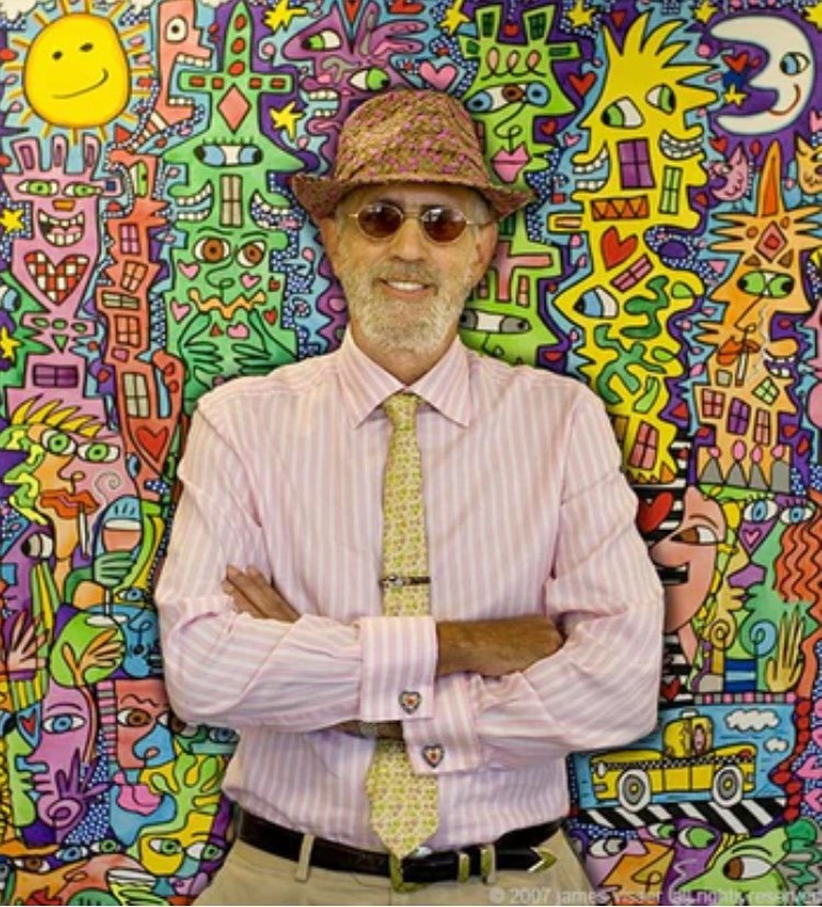 James Rizzi Rosenthal Studio Line, Numbered Porcelain Street Art Plate, Ca 80s-photo-8