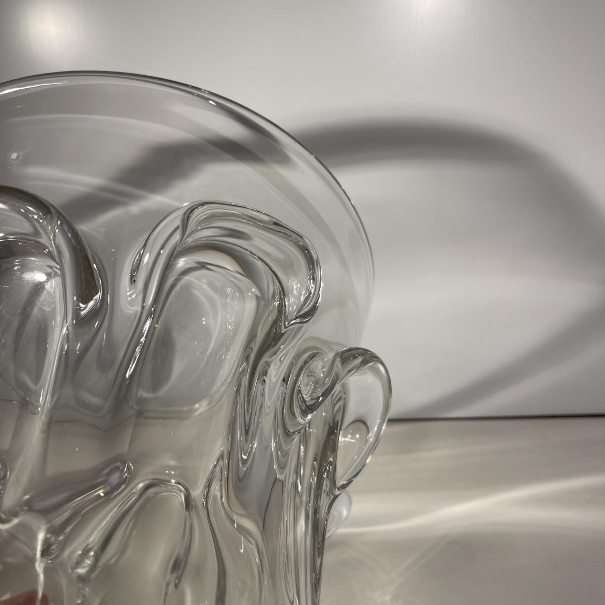 Antonio - Guido Bon / Val Saint Lambert, Crystal Champagne Bucket, Ca 1950-1960-photo-2
