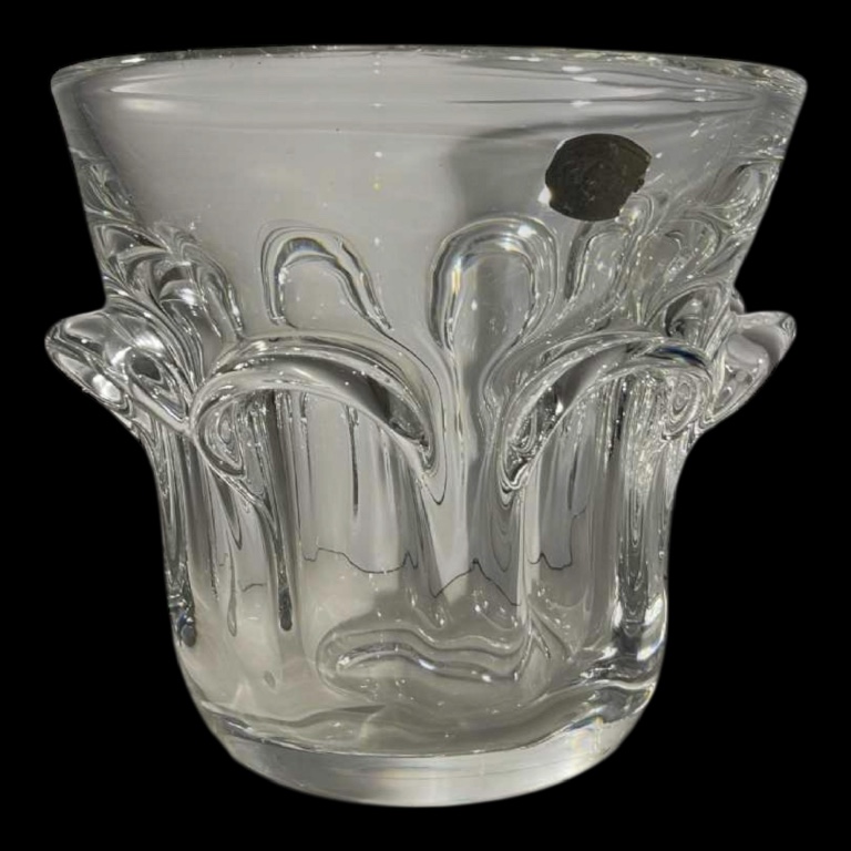 Antonio - Guido Bon / Val Saint Lambert, Crystal Champagne Bucket, Ca 1950-1960