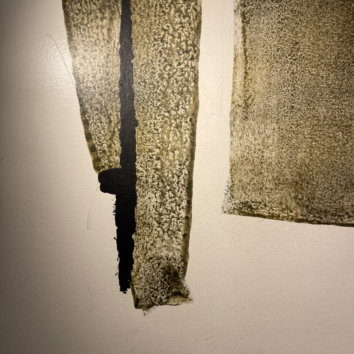 Georges (géo) De Vlamynck, Abstract Painting, Oil On Panel, Ca 1960-photo-3