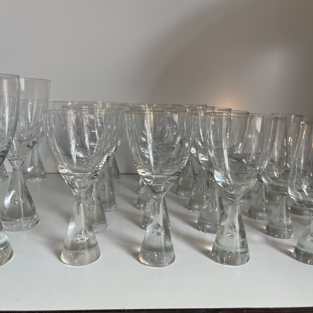 Bent Severin / Holmegaard "princess" Design Service 33 Pieces: Denmark 1958-photo-5