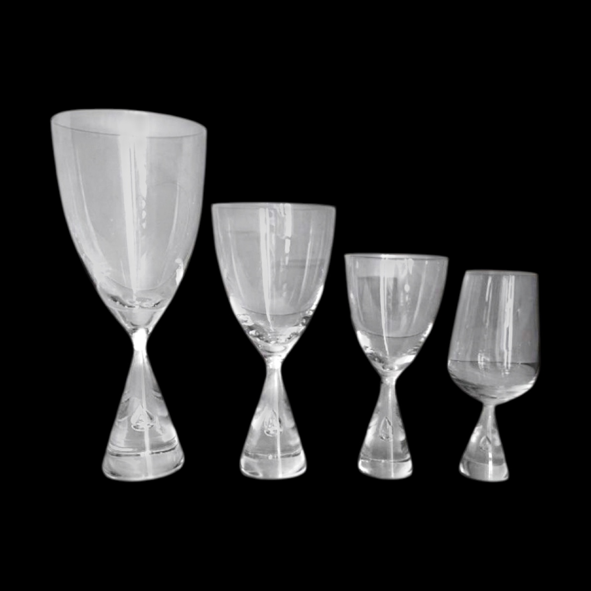 Bent Severin / Holmegaard "princess" Design Service 33 Pieces: Denmark 1958