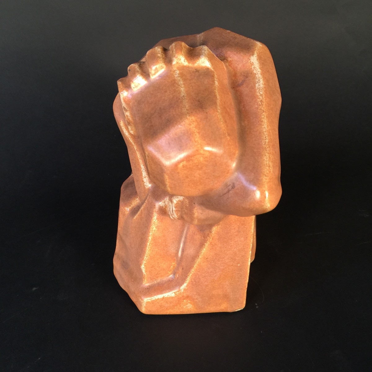 Angelo Hecq / Roger Guérin "nude Woman" In Cubist-style Stoneware - Circa 1925-photo-3