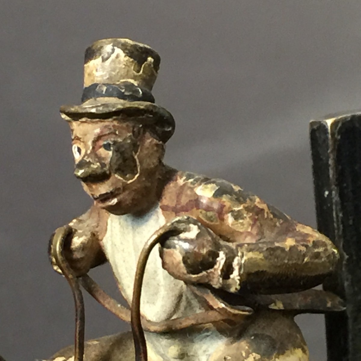 Sculpture - Articulated Vienna Bronze - Jockey On Horse - Circa 1900-photo-4