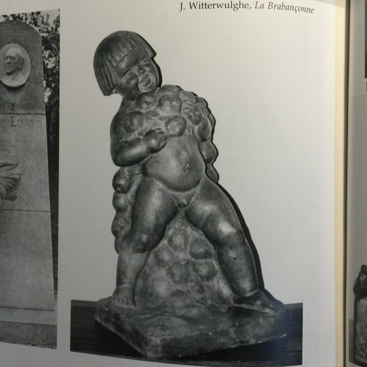 Joseph Witterwulghe "abundance & Putti", Art Deco Terracotta Sculpture, 1925-photo-8