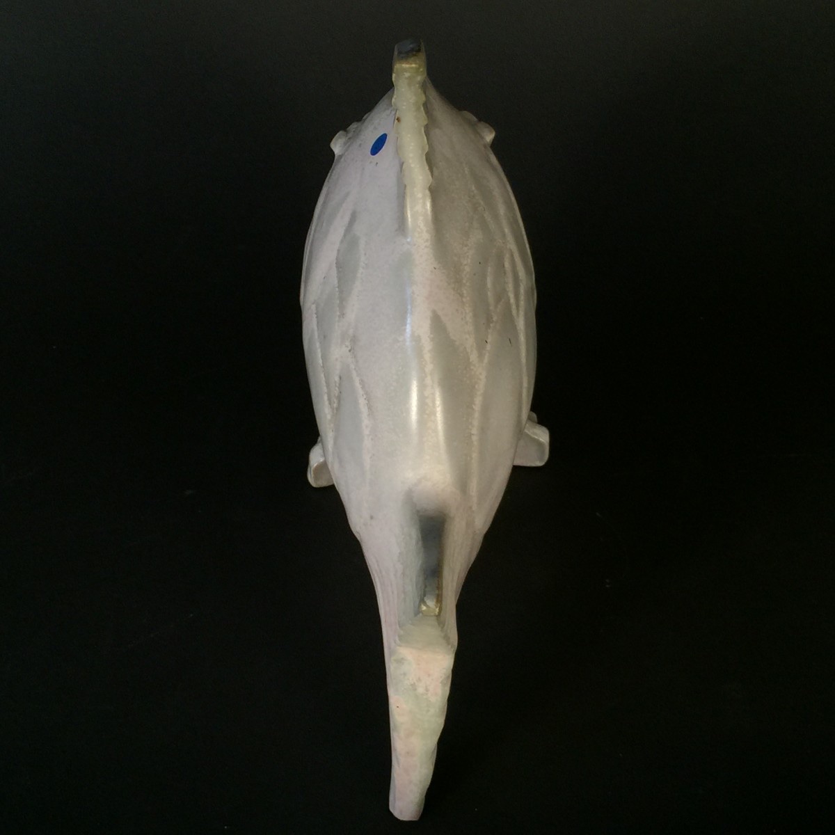 Roger Guerin "Fish" Art Deco - Earthwear Sculpture Grès Salé - Circa 1925/1930-photo-4