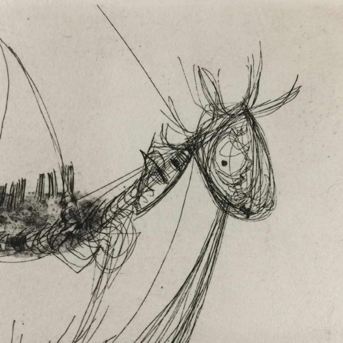 Anne Body "anonymous 20th Century", Engraving 3/17, Circa 1965-photo-2