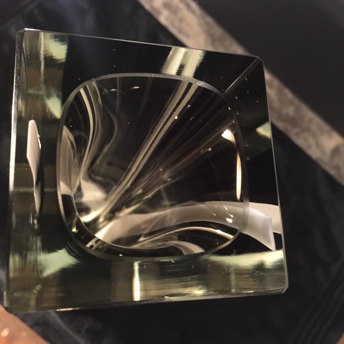 Flavio Poli For Seguso Vetri d'Arte, Multi-layer Glass Vase Called Sommerso, Murano, Circa 1960-photo-3