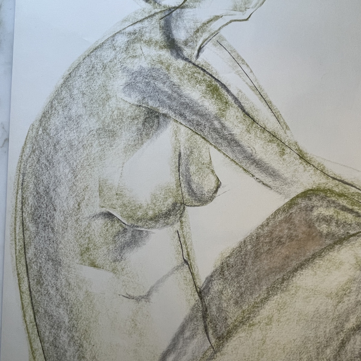GEORGES (Géo) DE VLAMYNCK 'Nu de Femme Abstrait A'-photo-2