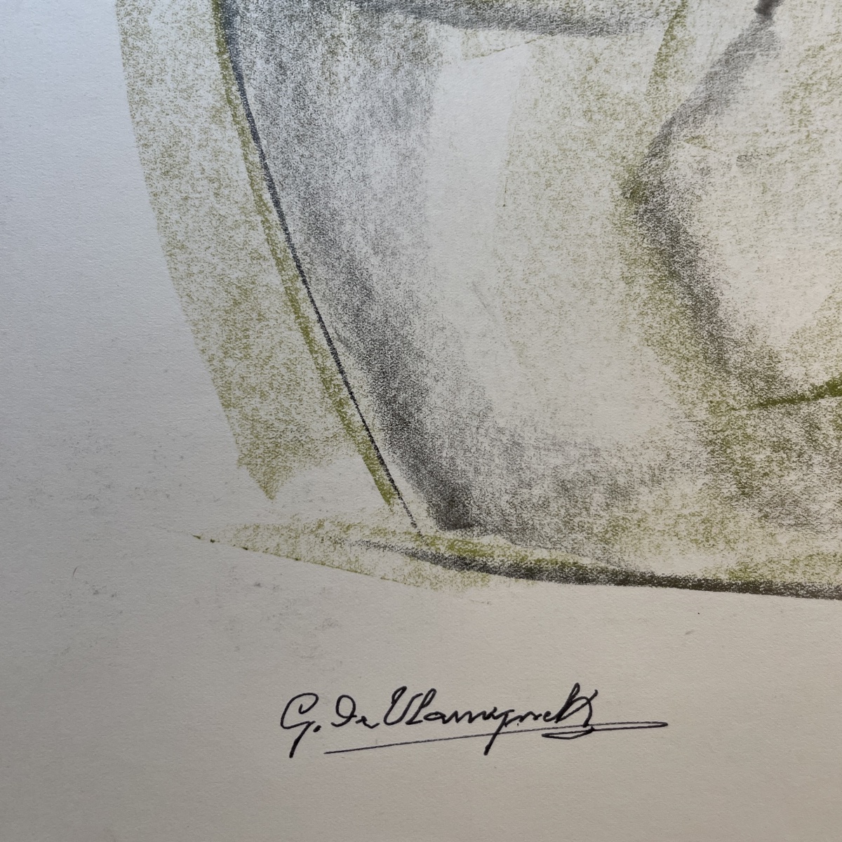 GEORGES (Géo) DE VLAMYNCK 'Nu de Femme Abstrait A'-photo-4