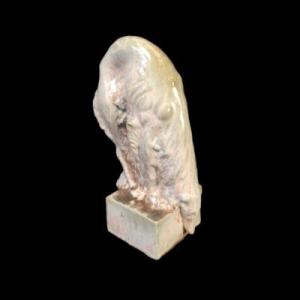 Art Deco Domien Ingels & Roger Guerin Earthwear Lévrier Barzoï Sculpture N 756 - Circa 1925
