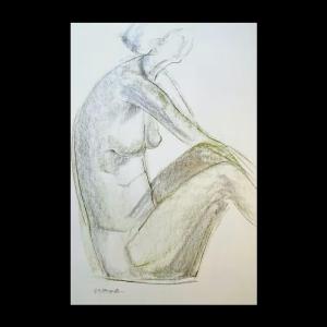 Georges (géo) De Vlamynck "abstract Female Nude A"