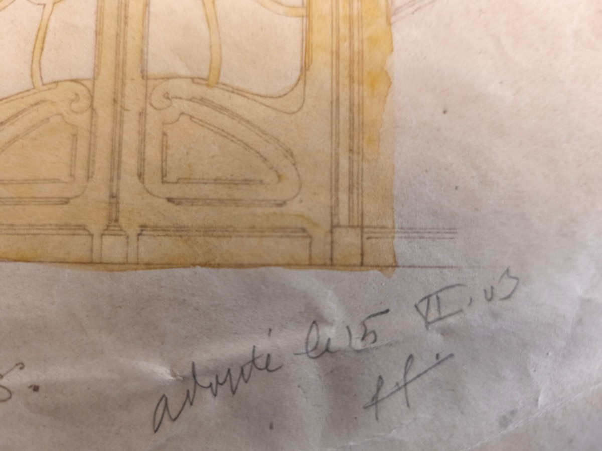 "interior Design On Rue Malzeville In Nancy." Drawing-photo-5