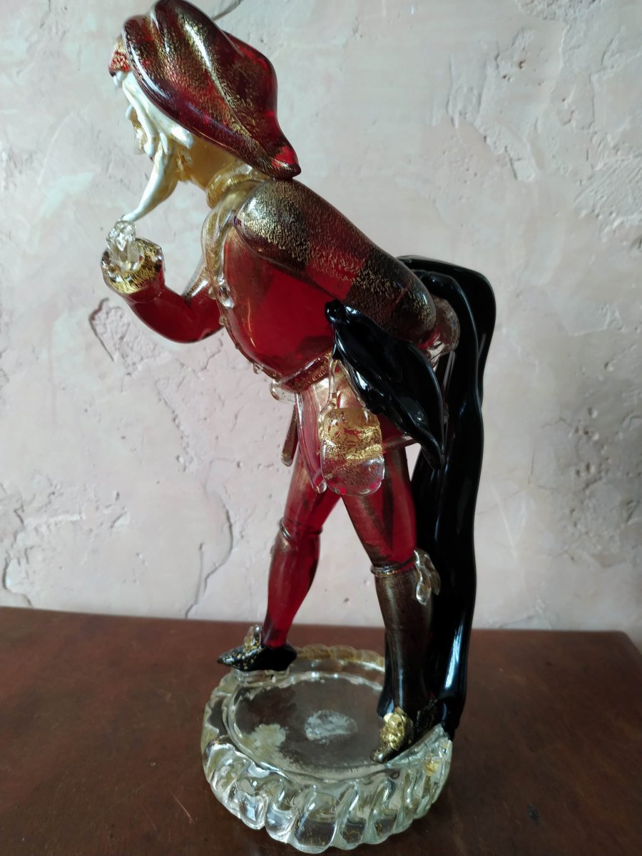 Personnage en verre de Murano-photo-3