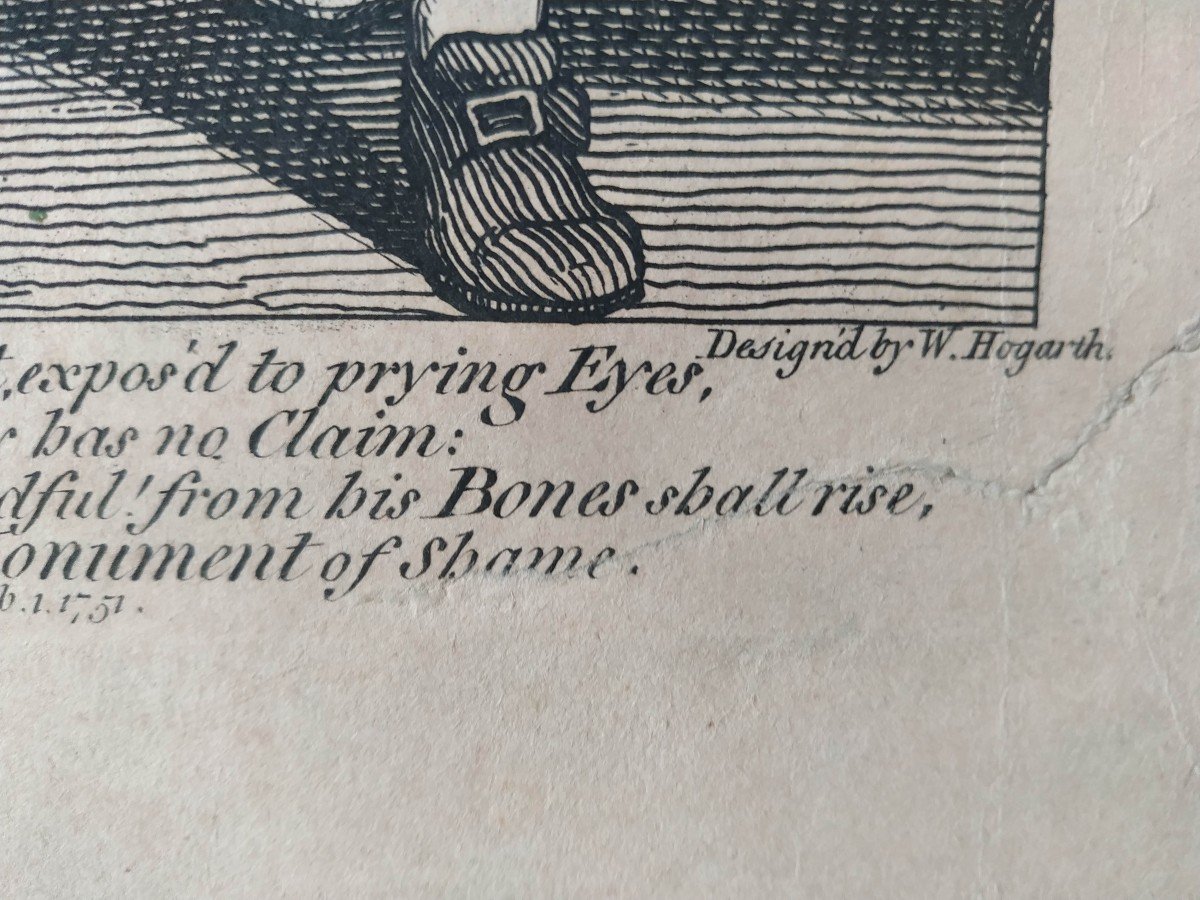 Engraving By William Hogarth In 1751.-photo-1