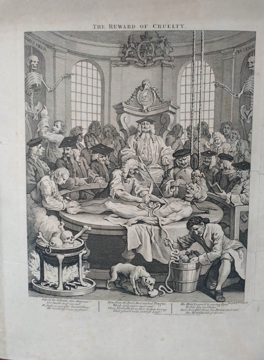 Engraving By William Hogarth In 1751.