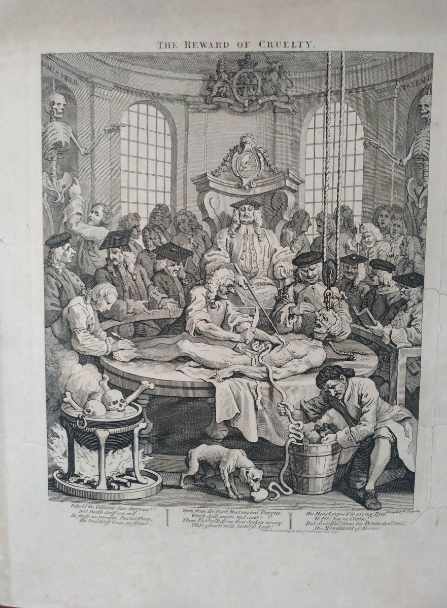 Gravure Par William Hogarth En 1751.