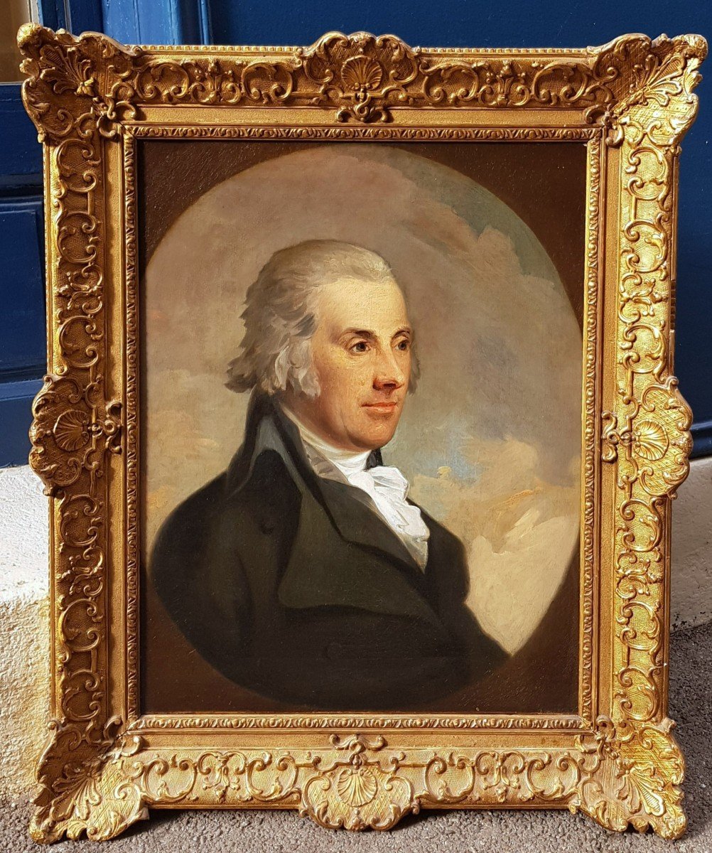 Anton HICKEL (1745-1798) Portrait de Lord Eliot Pringle-photo-2