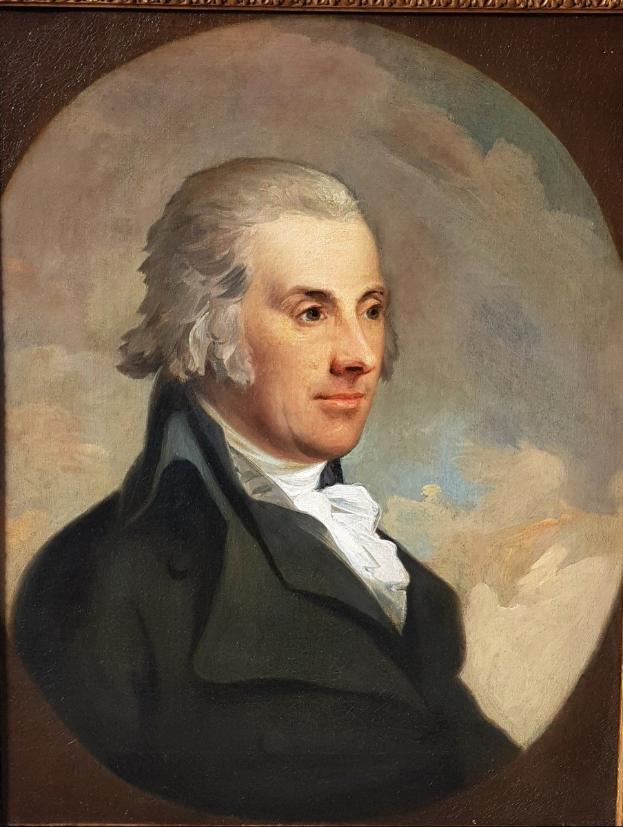 Anton HICKEL (1745-1798) Portrait de Lord Eliot Pringle-photo-4