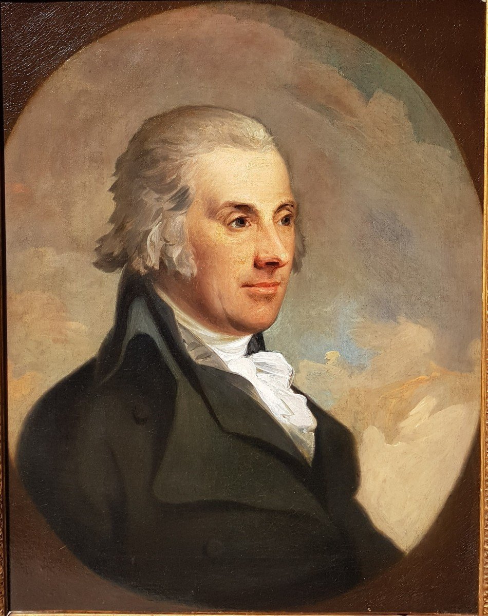 Anton HICKEL (1745-1798) Portrait de Lord Eliot Pringle