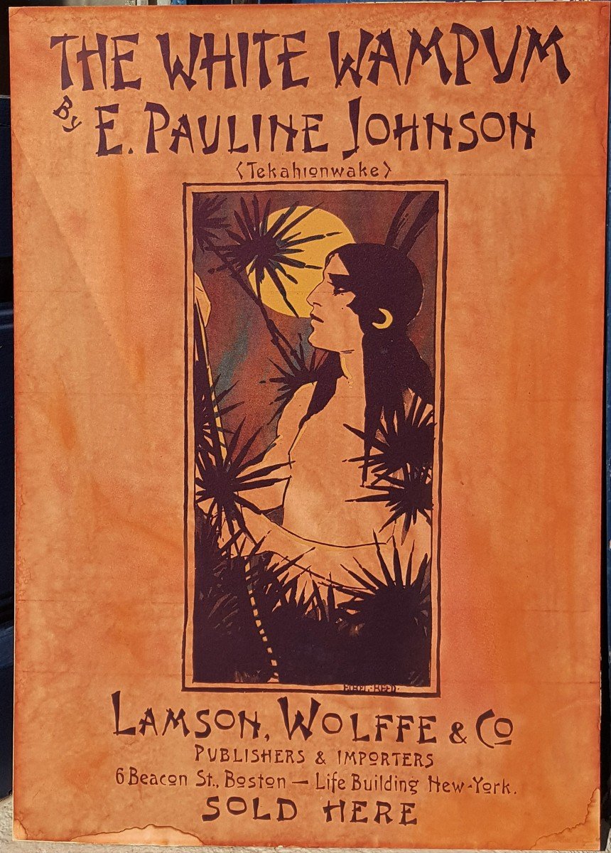 Ethel Reed (américaine, 1874-1912) The White Wampum-photo-2