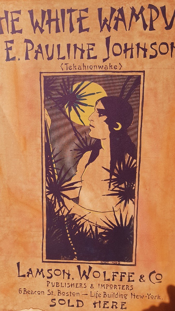 Ethel Reed (américaine, 1874-1912) The White Wampum-photo-3