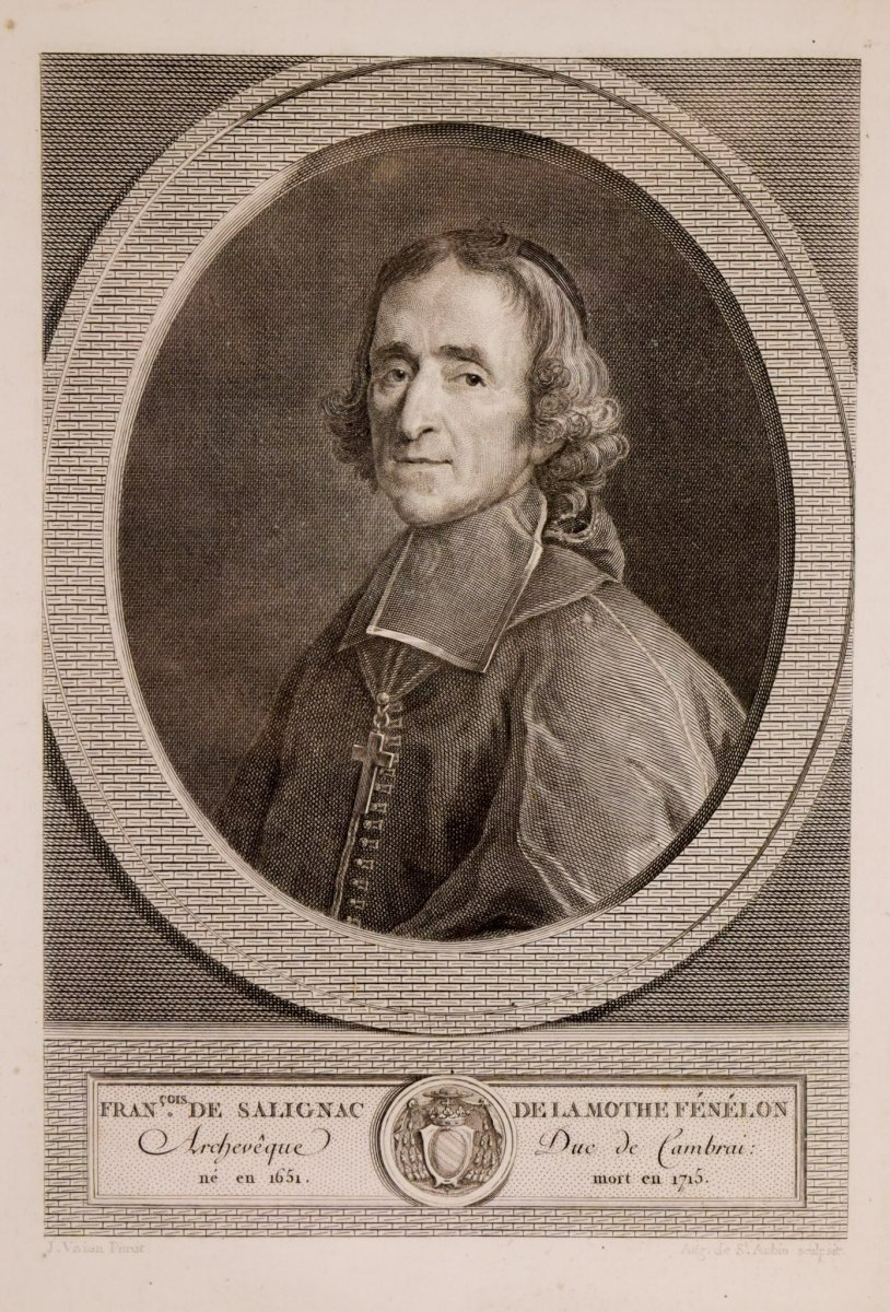 Denis Bonnet (1789-1877) Portrait de François de Salignac de la Motte Fénelon-photo-4