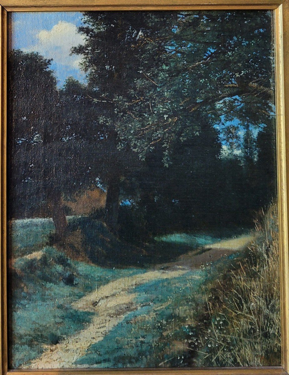 Edouard PAIL (1851-1916) Le chemin-photo-2