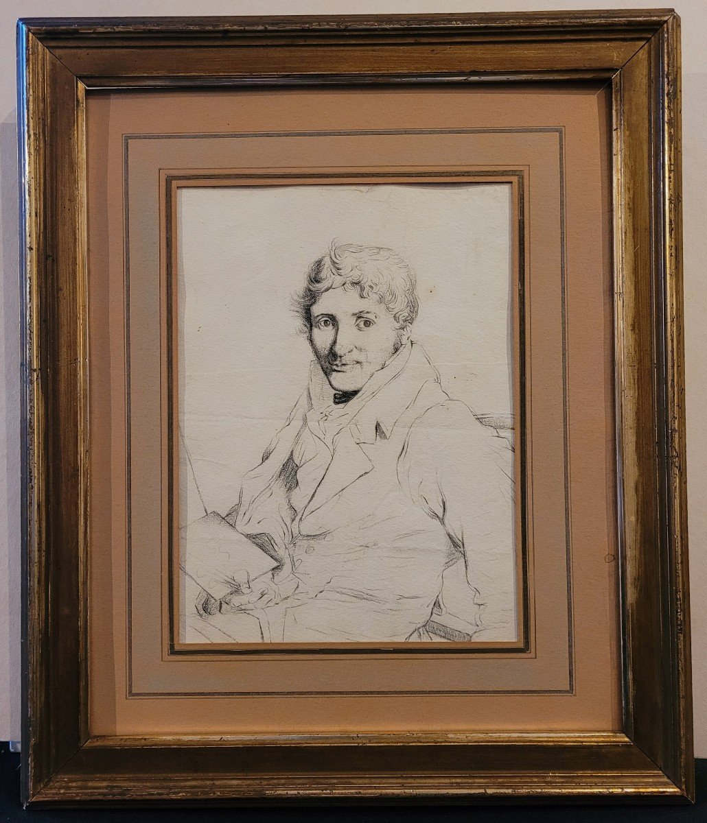 Alexandre Marius Reinaud (1795-1868) Le Chevalier Granet-photo-3