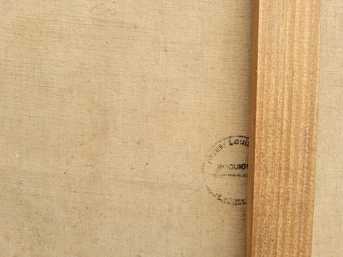 Louise Alix (1888-1980) Village In Corsica-photo-2