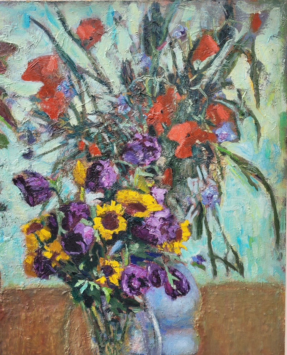 Georges Levy (1899-1969) Les fleurs-photo-3