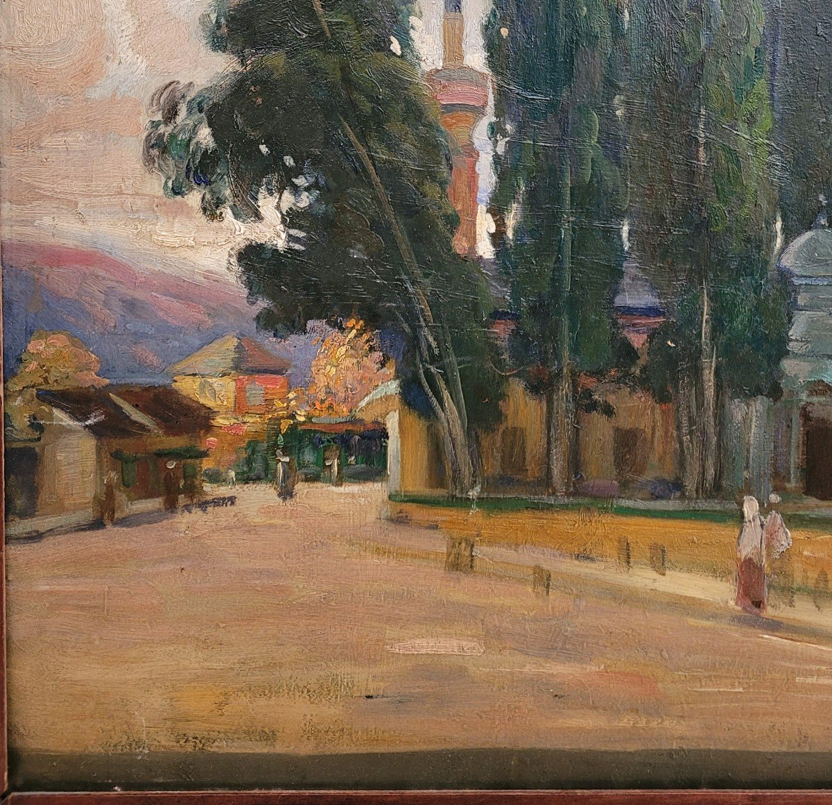 Orientalist School 1920 Landscape In Türkiye-photo-4