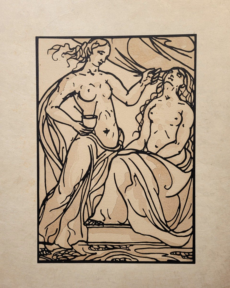 Emile BERNARD (1868-1941) l'Odyssée 1930-photo-2