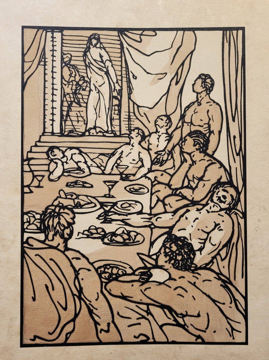 Emile Bernard (1868-1941) The Odyssey 1930 