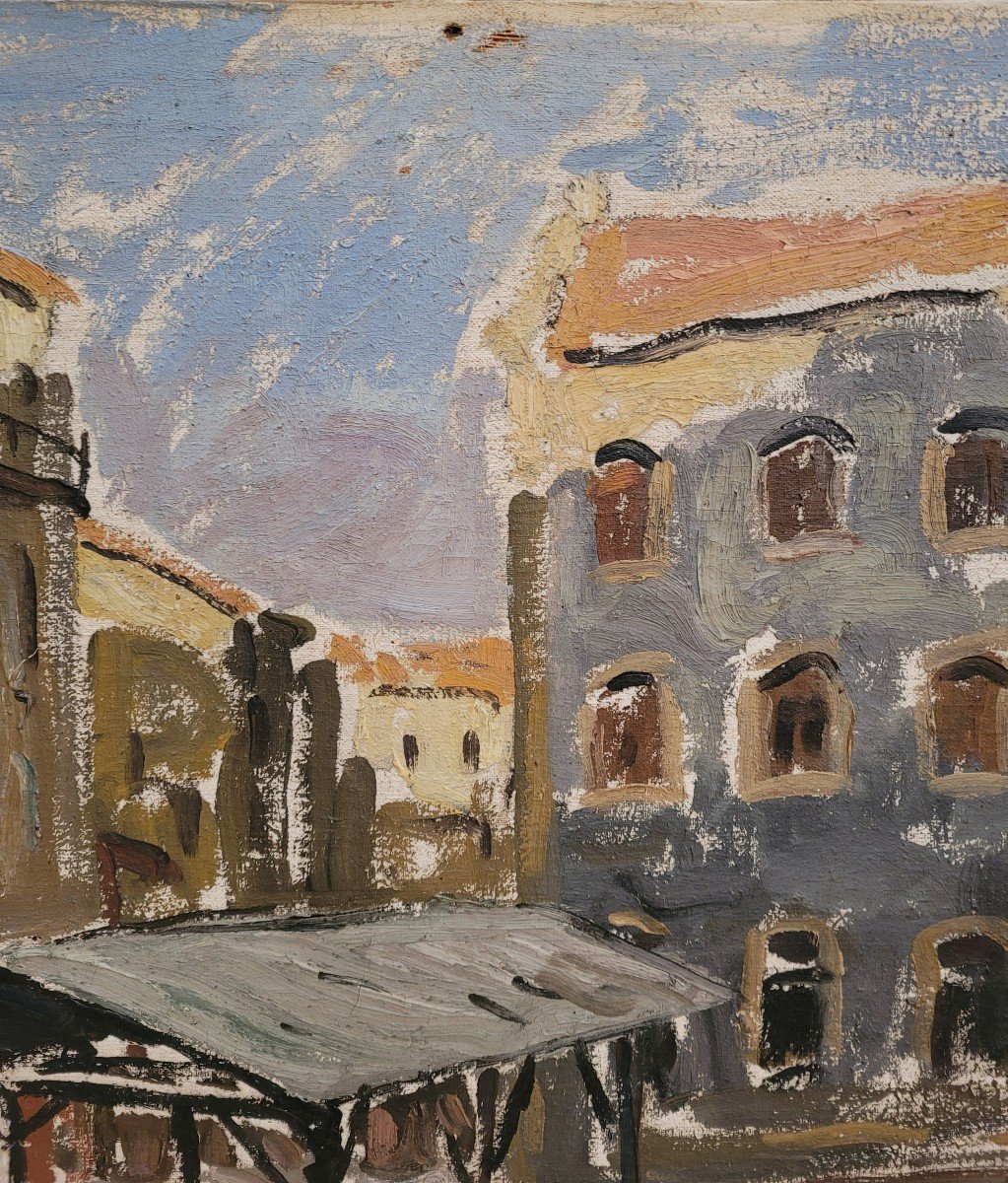  Jean Lair De La Haye (20th) Marseille The Washhouse  -photo-3